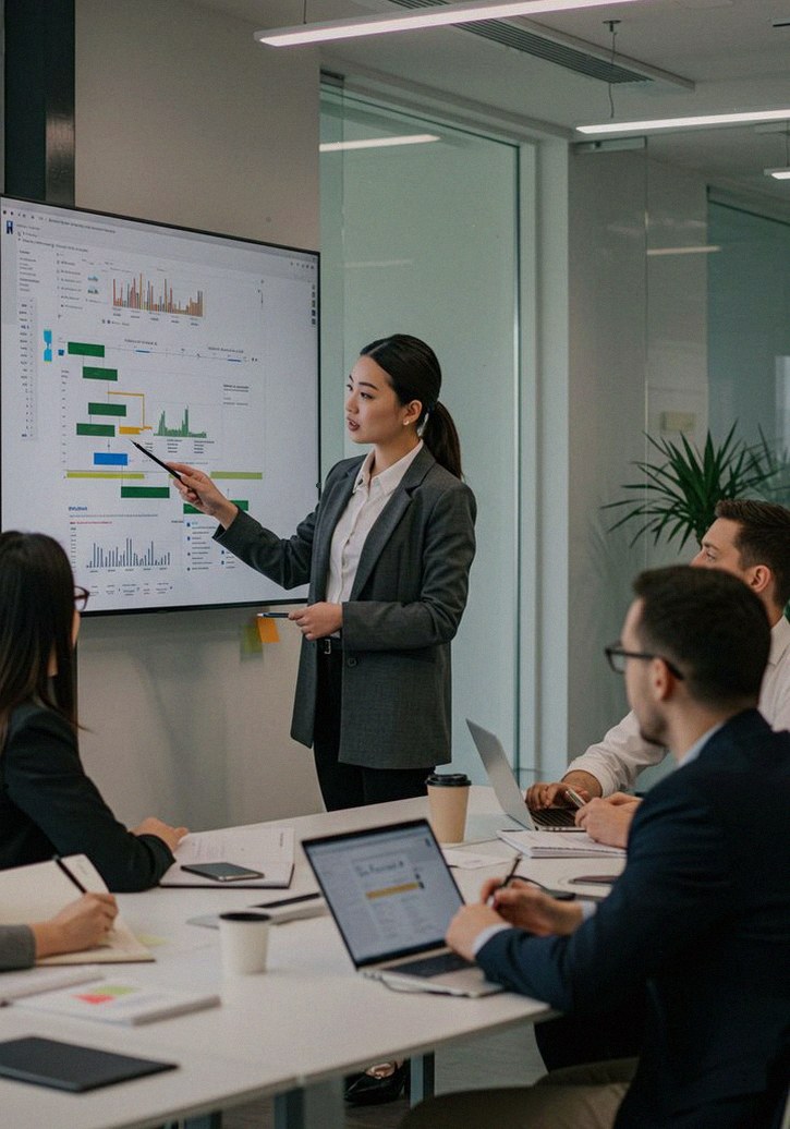 New investor reviewing a portfolio on a laptop